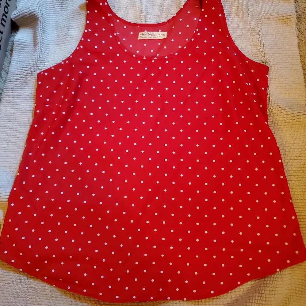 Faded Glory Red Tank top